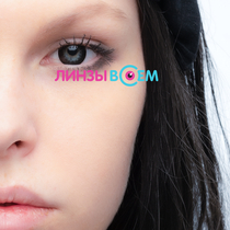 Цветные линзы EOS GBK1 Black Фото 2