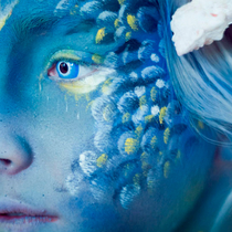 Карнавальные линзы Lensmam Blue Lagoon Фото 4