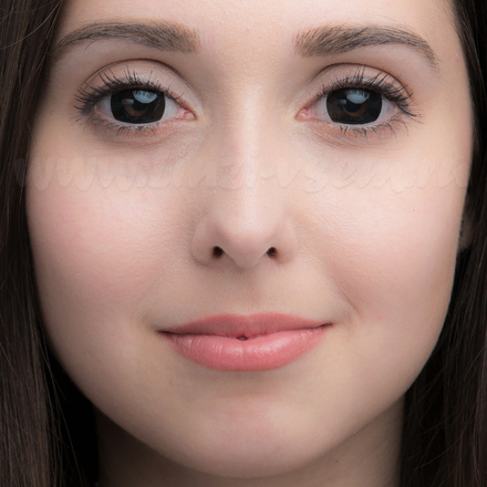 Карнавальные линзы Lensmam Royal Black_ex.Black Titan Фото