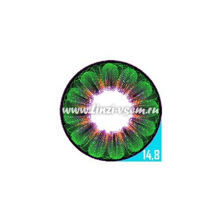 Цветные линзы EOS Daisy 3T Green Фото 4