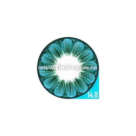 Цветные линзы EOS Daisy Blue Фото 4
